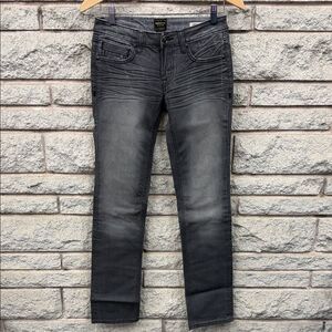 Black Washed Skinny Jeans - Women